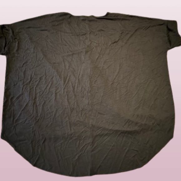 Black Rayon Span Crepe Layered Look Top  4230  NWT Boutique - Picture 9 of 14